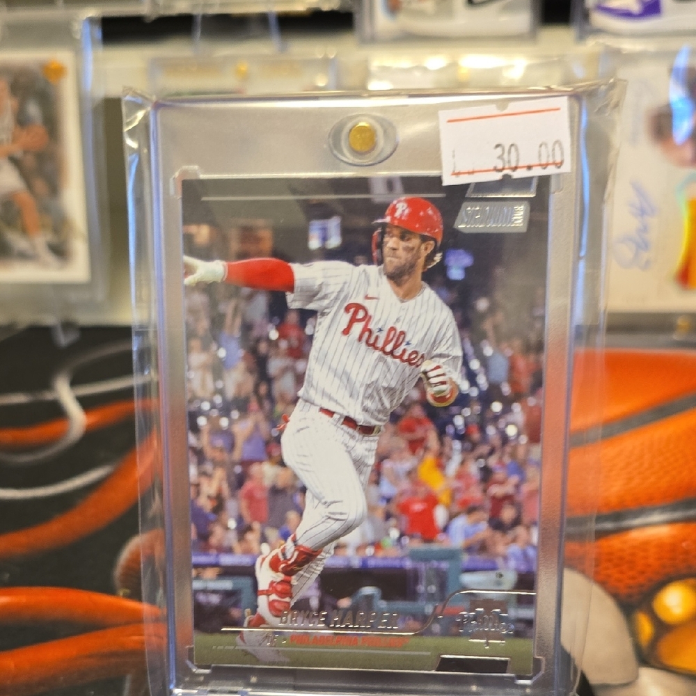 2022 TOPPS STADIUM CLUB 300 BRYCE HARPER 1991 DESIGN VARIATION MINT
